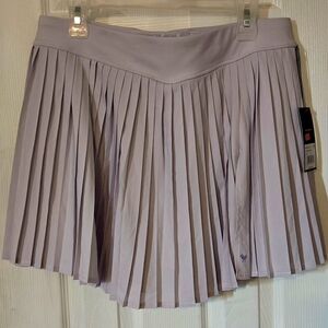 Bad Birdie Lilac Pleated Activewear Skirt Size XL